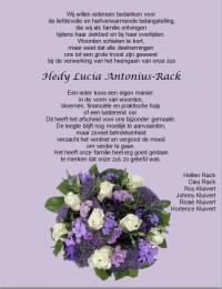 Hedy Lucia  Antonius-Rack