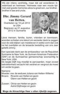 Jimmy Gerard van Hetten