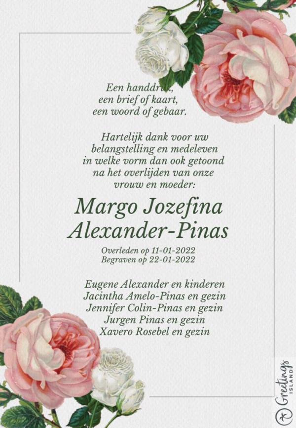 Margo Jozefina Alexander-Pinas